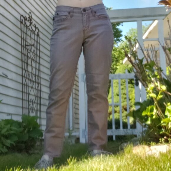 Faded White Gold Bronze Metallic Jeans Rock and Republic - Picture 14 of 16